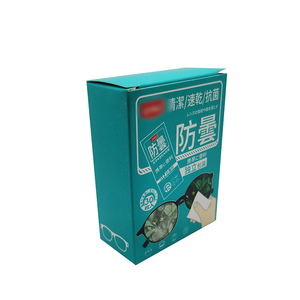 Toallitas antivaho para gafas <span class=keywords><strong>de</strong></span> viaje portátiles estándar <span class=keywords><strong>de</strong></span> seguridad <span class=keywords><strong>de</strong></span> papel elástico respetuoso con el medio ambiente - Product Image 2