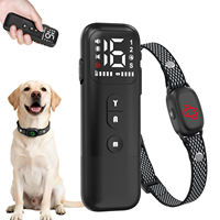 TIZE Fabrik Maßgefertigtes LED-Display 2600 Fuß Fernbedienung Hunde-Vibrationshalsband Anti-Bell Hundetrainingshalsband