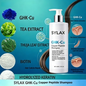 Champú con Péptidos de Cobre 300ml, Fortalece el Cuero Cabelludo, Nutre el Cabello, Aroma Fresco Duradero - Product Image 6