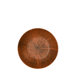 Piatto Fondo in Terracotta Foresta 22 cm con Base Piatta - Product Image 1