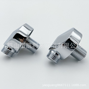 Kellyto L311 Round 4 Point Zinc Alloy Connector 52mm Chrome <b>Bathroom</b> <b>Accessory</b> - Product Image 2