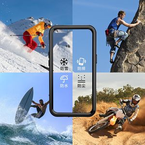 Fábrica al por mayor PC + TPU resistente y duradero totalmente sellado estándar impermeable y a prueba de caídas funda de teléfono celular para la serie <span class=keywords><strong>SamsungS23</strong></span> - Product Image 4