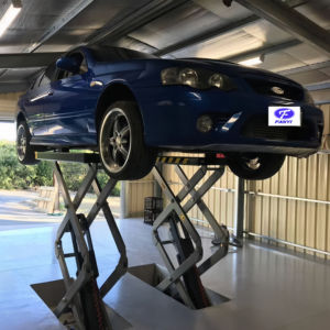Shanghai Fanyi gunting Inground Mini hidrolik mobil, peralatan otomotif Hoist Veicle Lift dengan <span class=keywords><strong>CE</strong></span> - Product Image 1