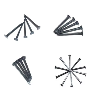 Clous à tête ronde en acier galvanisé, pointe diamant, revêtement vinyle, tige lisse, classe 8, diamètre 1,08, calibre 2,1, pour la construction - Product Image 6