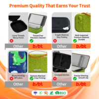 Étui de transport personnalisé OEM pour Nintendo Switch 1 / 2, étui de protection rigide en EVA avec fermeture éclair, étanche et antichoc