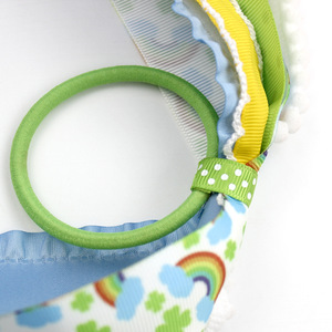 Cinta para el pelo <span class=keywords><strong>de</strong></span> alta calidad con diseño <span class=keywords><strong>de</strong></span> <span class=keywords><strong>unicornio</strong></span> irlandés y lazo para niñas - Product Image 2