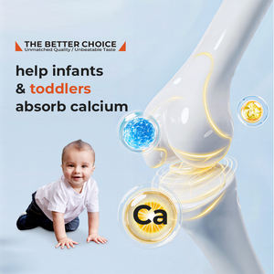 OEM/ODM özelleştirilmiş bebek <span class=keywords><strong>D</strong></span> vitamini damla 400IU (10mcg) bebek ve yürümeye başlayan sıvı takviyesi yardım bebekler ve bebekler kalsiyum absorbe - Product Image 5