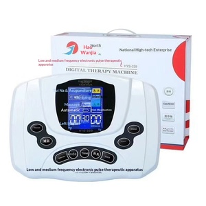 Dispositivo de <span class=keywords><strong>Fisioterapia</strong></span> Terapéutica de Pulsos Electrónicos de Baja y Media Frecuencia Haowanjia 339, Fuente de Alimentación Digital Enchufable, Garantía de por Vida - Product Image 1