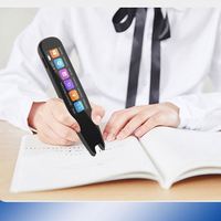 Lápiz Inteligente S6 Pro con IA, Escáner, Pantalla Táctil TFT, Lector Digital, Función de Respuesta, OCR Multilingüe, Traductor ChatGPT, Lectura