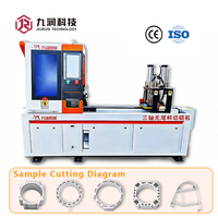 Machine de découpe automatique CNC Jiurun économique avec PLC pour usage industriel petit/moyen, haute efficacité