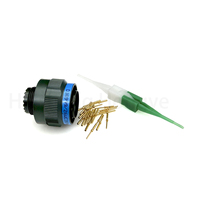 Conector Circular Macho de 22 Pines Serie MIL-DTL-38999 III D38999/26WC35PN, Conector Hembra de Aviación de 22 Pines D38999 D38999/20WC35SN