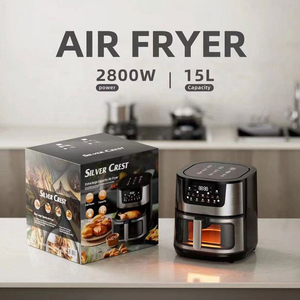 Friteuse à air multifonctionnelle 15 litres Silver Crest, accessoires SKD CKD, friteuse à air commerciale, four à air numérique - Product Image 2