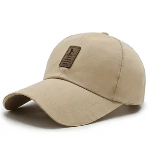 قبعات رياضية للرجال مخصصة قبعات بيسبول قبعة لراكبي الشاحنات قبعة بقلنسوة خالية من الكتابة
