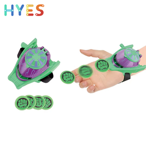 Huiye nuovi giocattoli sparatutto per interni esterni <span class=keywords><strong>Mini</strong></span> Launcher giocattolo da indossare a mano in plastica Flying Disc Launcher giocattoli per adulti bambini - Product Image 1