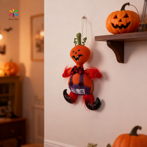 Susangifts Factory Halloween Overall Pumpkin Monster Ghosts Indoor Home and Shop Partiy Hanging Decoration Hanging Ornament - Product Image 5