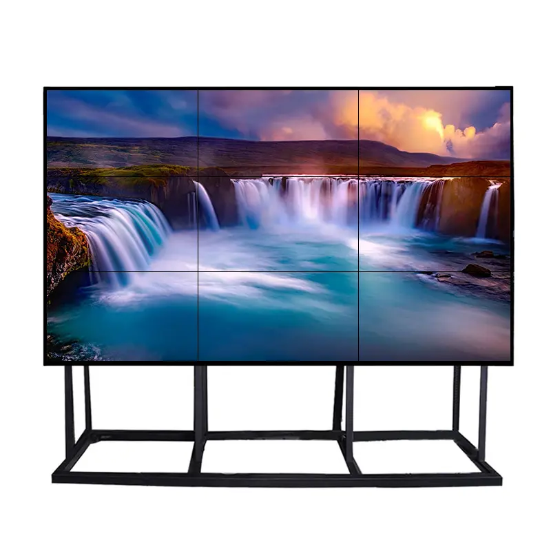 Indoor Full Color LCD Display Advertising video wall lcd display video wall panel LCD video wall screen