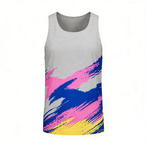 Camiseta Deportiva para Hombre, Premium, Multicolor, Diseño Personalizado, Absorbente de Humedad, Transpirable, Ligera, de Secado Rápido, Sin Costuras, para Correr - Product Image 2