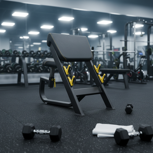 Máquina de Musculación de Alta Calidad para Gimnasio, Banco Preacher Curl Sentado - Product Image 2