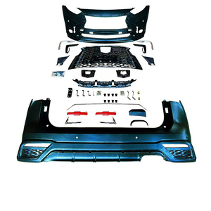 Kit de Carrocería para <span class=keywords><strong>Toyota</strong></span> <span class=keywords><strong>Highlander</strong></span> <span class=keywords><strong>2022</strong></span> 2023 2024 Estilo LX600, Parachoques Delantero, Piezas de Modificación Exterior de Plástico PP - Product Image 3