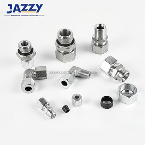 JAZZY DIN2353 raccord à compression raccord <span class=keywords><strong>Banjo</strong></span> Ss laiton Tube à Tube femelle raccord de tuyau réglable raccord à compression - Product Image 2