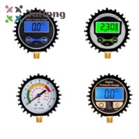 Vente chaude 0-250 PSI Antidérapant Grip Car Back Light High Standard LCD Digital Tire Pressure Gauge 1/4 "NPT 1/8" NPT