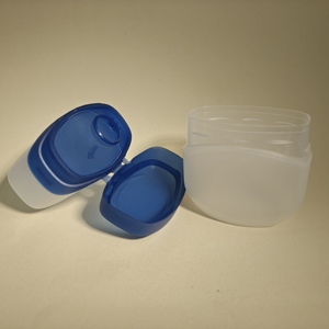 Pot en plastique <span class=keywords><strong>pour</strong></span> <span class=keywords><strong>vaseline</strong></span> Jinque 100g, pot cosmétique en PP avec languette, emballage <span class=keywords><strong>pour</strong></span> soins de la peau 7/50/100g - Product Image 5