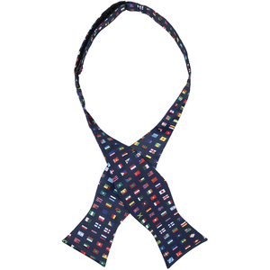 批发或定制全球灵感各国国旗男士领带国际国旗礼品领带国旗领带 - Product Image 4