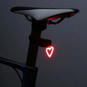 Luz Trasera para Bicicleta LED Recargable por USB con Múltiples Modos de Iluminación, Luz Trasera Intermitente para Poste de Asiento de Bicicleta de Montaña - Product Image 1