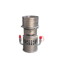 Pompe submersible à flux axial hydraulique de 12 pouces pour la lutte contre les inondations urbaines, alimentée par une unité hydraulique