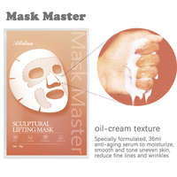 Masque Liftant Raffermissant Bio Enzymes de Marque Privée Masque en Feuille de Réparation de Levure Végétale Réparatrice Hydratant Masque Repulpant pour la Peau