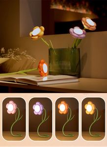 Veilleuse portable de bureau de charge Usb Quicksand rose - Product Image 6