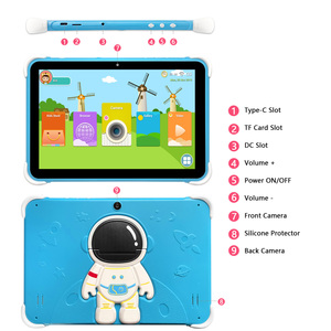 Bán nóng bên ngoài khó khăn và thiên tài bên trong được xây dựng cho bàn tay nhỏ Ram 3G Rom 64G 10 inch cho trẻ em học tập và chơi game máy tính bảng - Product Image 4