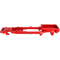 Modelo 1/12 MN82 LC79, Piezas de Repuesto de Metal para Coche RC, Chasis de Estructura de Puente Portal