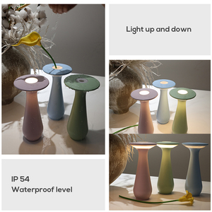 Lámpara de Mesa Moderna 2026 <span class=keywords><strong>para</strong></span> Decoración del Hogar, con <span class=keywords><strong>LED</strong></span> Táctil, Inalámbrica, Recargable, de Lujo, <span class=keywords><strong>para</strong></span> Restaurantes, Bodas, con Diseño de Florero - Product Image 3