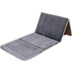 Tapis de prière islamique pliable et portable pour musulmans, tapis de voyage léger - Product Image 1