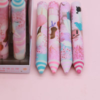 Gomme à effacer en forme de stylo, motif fleur de cerisier Sakura, mignonne, pour enfants, étudiants, dessin, fournitures scolaires, logo personnalisé, vente en gros