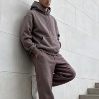 Hoodie dengan Lapisan Fleece Tebal, Hoodie Oversize, Set Hoodie dan Celana Panjang Bahan Tebal, Harga Langsung dari Produsen