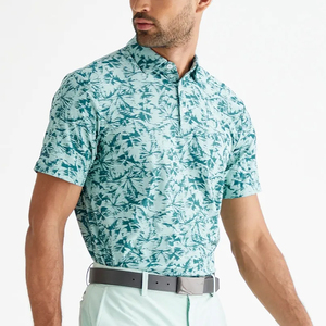 Camiseta de Golf Formal para Hombre con Logotipo Personalizado, de Alta Calidad, en Poliéster y Spandex, de Secado Rápido y Manga Corta - Product Image 5