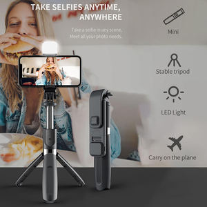 Dernier trépied de télécommande L02s de 1 mètre de Long, bâton de Selfie avec lumière LED et support de téléphone, peut un Selfie - Product Image 5