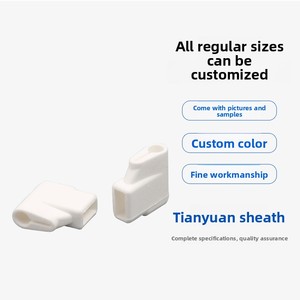 Connettore Terminale Diritto Tipo Bandiera 250 del Produttore, <span class=keywords><strong>Guaina</strong></span> in Silicone 187, Giunto per <span class=keywords><strong>Cavi</strong></span> Isolante Ignifugo Protettivo - Product Image 3