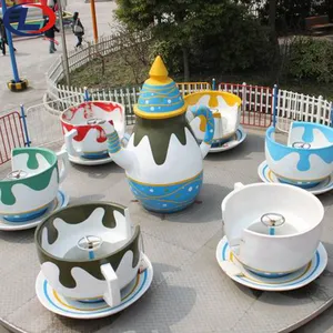 Factory Customized Fairground Carnival Family Rides Amusement Equipment Teacup Rides