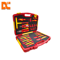 Ensemble d'outils de haute tension 1000V isolés VDE, 25 pièces, OEM spécial, tournevis, pince, clé de protection électrique pour la maison, OEM
