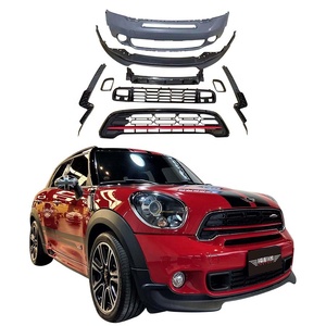 Para Mini COUNTRYMAN R60 Actualización JCW Parachoques delantero Rejilla Labio delantero Piezas de automóvil Kits de carrocería - Product Image 1