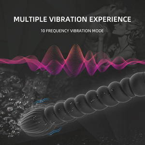 Delove Electric Bead Anal Plug para hombres y mujeres, masturbador con cuentas Life Waterproof Juguetes sexuales para adultos - Product Image 3