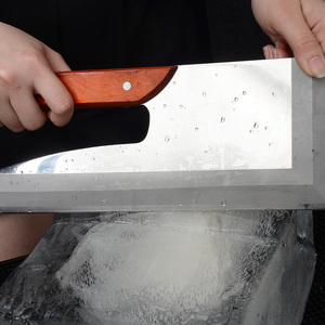 Stainless Steel Hardened Knife <strong>Ice</strong> Cutting Machine for <strong>Bartender</strong> Tools <strong>Ice</strong> Cutting Cutter <strong>Ice</strong> Pick Carving Knife - Product Image 4
