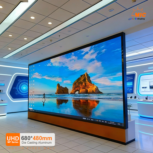 Cost Effective Indoor LED Screen P1.25-P2.5 Full Color HD 8K Display with HDR10+ and 5-Year Warranty for Exhibition Advertising