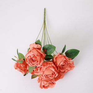 ดอกกุหลาบประดิษฐ์สำหรับงานแต่งงานงานเลี้ยงวันเกิดของตกแต่งโชว์รูมดอกไม้ - Product Image 5