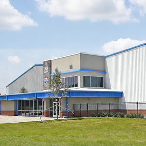 Complexe sportif scolaire en métal galvanisé, flux d'air optimal, ajustement précis, faible consommation d'énergie, style moderne - Product Image 1