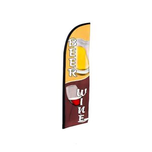 Banderas de Cuchillo Personalizadas Económicas, Banderas de Playa para Promociones, para Exteriores, para Inauguraciones de Negocios - Product Image 1