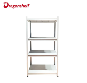 Étagère à rivets réglable <span class=keywords><strong>multi</strong></span>-usages 5 niveaux, rayonnage d'entrepôt, cadre métallique, acier angulaire, matériel, revêtement en poudre, protection ESD, carton - Product Image 2